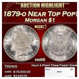 1879-o Morgan Dollar Near Top Pop! $1 ms66 SEGS
