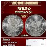 1883-o Morgan Dollar $1 ms66+ SEGS