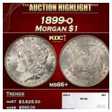 1899-o Morgan Dollar $1 ms66+ SEGS