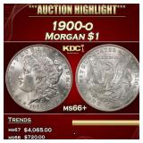 1900-o Morgan Dollar $1 ms66+ SEGS