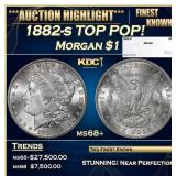 1882-s Morgan Dollar TOP POP! $1 ms68+ SEGS