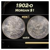 1902-o Morgan Dollar $1 Grades ms64