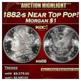 1882-s Morgan Dollar Near Top Pop! $1 ms68 SEGS