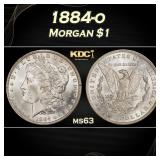 1884-o Morgan Dollar $1 Grades ms63