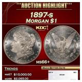 1897-s Morgan Dollar $1 ms66+ SEGS