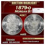 1879-o Morgan Dollar $1 ms65 SEGS