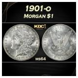 1901-o Morgan Dollar $1 Grades ms64
