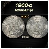 1900-o Morgan Dollar $1 Grades ms63