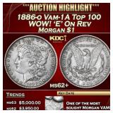 1886-o Morgan Dollar Vam-1A Top 100 WOW! 