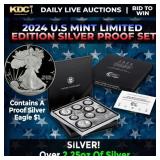RARE 2024 United States Mint Limited Edition Silve