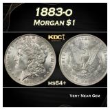 1883-o Morgan Dollar $1 Grades ms64+