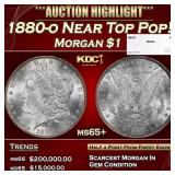 1880-o Morgan Dollar Near Top Pop! $1 ms65+ SEGS