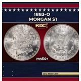 1883-o Morgan Dollar $1 Grades ms64+