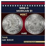 1898-o Morgan Dollar $1 Grades ms65