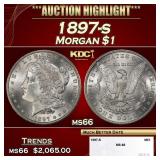 1897-s Morgan Dollar $1 ms66 SEGS