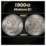 1900-o Morgan Dollar $1 Grades ms62+
