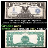 1899 $1 large size Silver Certificate "Black Eagle