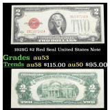 1928G $2 Red Seal United States Note Grades Select