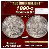 1890-o Morgan Dollar $1 ms65 SEGS