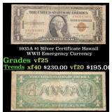 1935A $1 Silver Certificate Hawaii WWII Emergency