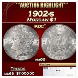 1902-s Morgan Dollar $1 ms66 SEGS