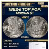 1882-s Morgan Dollar TOP POP! $1 ms68+ SEGS