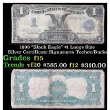 1899 $1 large size Silver Certificate "Black Eagle