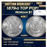 1879-o Morgan Dollar TOP POP! $1 ms66+ SEGS