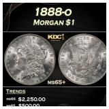 1888-o Morgan Dollar $1 Grades ms65+