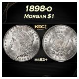 1898-o Morgan Dollar $1 Grades ms62+