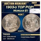 1903-o Morgan Dollar TOP POP! $1 ms67+ SEGS
