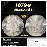 1879-s Morgan Dollar $1 ms66+ SEGS