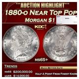 1880-o Morgan Dollar Near Top Pop $1 ms65+ SEGS