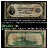 1918 $2 Large Size National Currency 'Battleship'