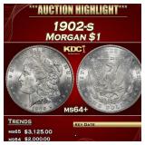 1902-s Morgan Dollar $1 ms64+ SEGS