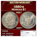 1880-s Morgan Dollar $1 ms67+ SEGS