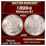 1899-s Morgan Dollar $1 ms65 SEGS