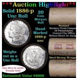 Full solid date 1886-p Uncirculated Morgan silver