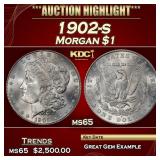 1902-s Morgan Dollar $1 ms65 SEGS