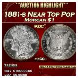1881-s Morgan Dollar Near Top Pop $1 ms68+ SEGS