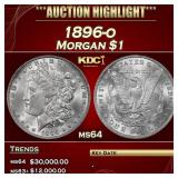 1896-o Morgan Dollar $1 ms64 SEGS