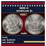 1899-o Morgan Dollar $1 ms66+ SEGS