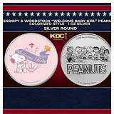 Snoopy & Woodstock "Welcome Baby Girl" Peanuts Col