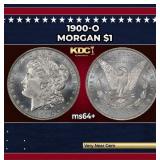 1900-o Morgan Dollar $1 Grades ms64+