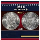 1899-o Morgan Dollar $1 Grades ms64