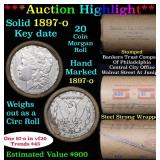 ***Auction Highlight*** Full solid Key date 1896-o