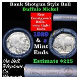Buffalo Nickel Shotgun Roll in Old Bank Style  