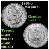 1881-o Morgan $1 Grades Select Unc