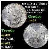 1882/18-2-p Vam 30 Morgan $1 Grades Select Unc