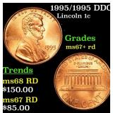 1995/1995 DDO Lincoln 1c Grades GEM++ RD